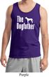 The Dog Father White Print Mens Tank Top