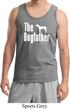 The Dog Father White Print Mens Tank Top