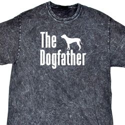 The Dog Father White Print Mineral Tie Dye Shirt The Dog Father White Print Mineral Tie Dye Shirt