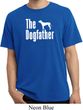 The Dog Father White Print Pigment Dyed Shirt