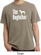 The Dog Father White Print Pigment Dyed Shirt