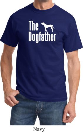 The Dog Father White Print Shirt