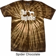 The Dog Father White Print Spider Tie Dye Shirt