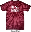 The Dog Father White Print Spider Tie Dye Shirt