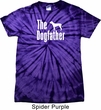 The Dog Father White Print Spider Tie Dye Shirt