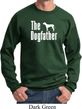 The Dog Father White Print Sweatshirt