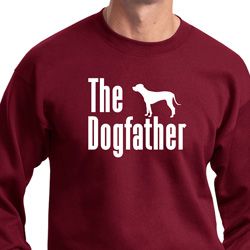 The Dog Father White Print Sweatshirt The Dog Father White Print Sweatshirt