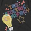 The Electric Company ELECTRIC LIGHT Adult T-shirt - Black