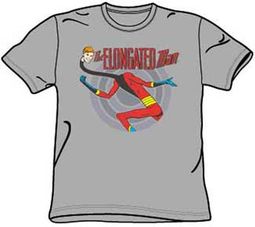 The Elongated Man T-shirt - DC Comics Adult Gray Tee