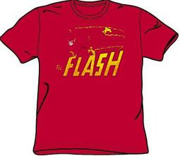 The Flash T-shirt - Speed Distressed DC Comics Adult Red Tee The Flash T-shirt - Speed Distressed DC Comics Adult Red Tee