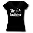 The Godfather Juniors Shirt Movie Logo Black Tee T-Shirt