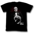 The Godfather Shirt Contemplation Adult Black Tee T-Shirt