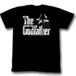 The Godfather Shirt Distressed Adult Black Tee T-Shirt