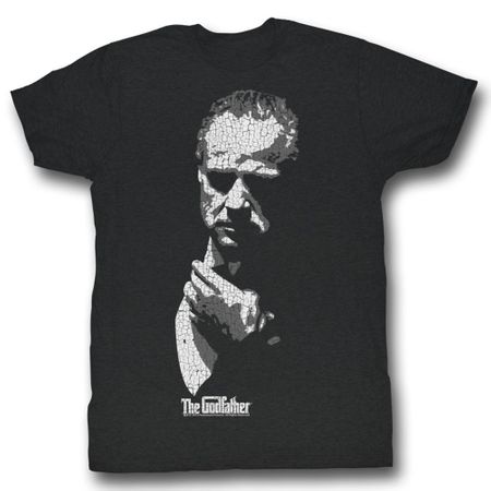 The Godfather Shirt Godfather Shadow Adult Black Tee T-Shirt
