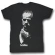 The Godfather Shirt Godfather Shadow Adult Black Tee T-Shirt