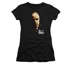 The Godfather Shirt Juniors Don Vito Black Tee T-Shirt The Godfather Shirt Juniors Don Vito Black Tee T-Shirt
