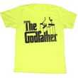 The Godfather Shirt Logo Adult Yellow Tee T-Shirt