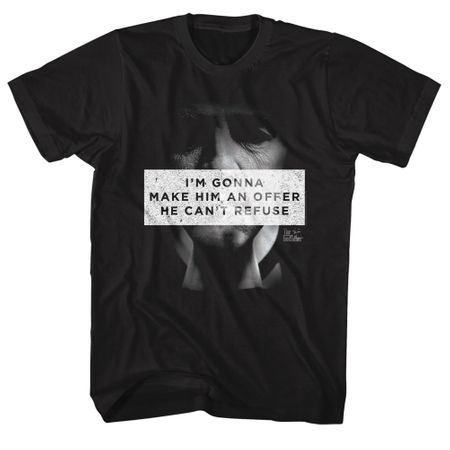 The Godfather Shirt Make Him An Offer Black T-Shirt