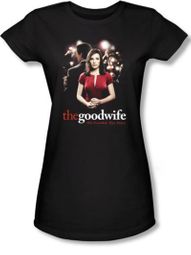 The Good Wife Juniors Shirt Bad Press Black T-Shirt