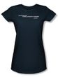 The Good Wife Juniors Shirt Law Offices Navy T-Shirt