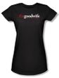 The Good Wife Juniors Shirt Logo Black T-Shirt
