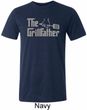 The Grill Father Mens Tri Blend Crewneck Shirt