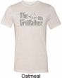 The Grill Father Mens Tri Blend Crewneck Shirt