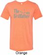 The Grill Father Mens Tri Blend Crewneck Shirt