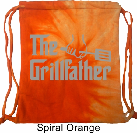 The Grill Father Tie Dye Bag