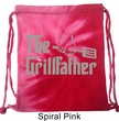 The Grill Father Tie Dye Bag