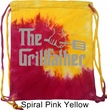 The Grill Father Tie Dye Bag