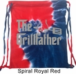 The Grill Father Tie Dye Bag