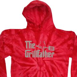 The Grill Father Tie Dye Hoodie