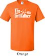 The Grillfather White Print Mens Tall Shirt