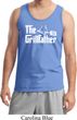 The Grillfather White Print Mens Tank Top