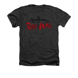 The Grim Adventures Of Billy & Mandy Shirt Grim Logo Adult Heather Charcoal Tee T-Shirt The Grim Adventures Of Billy & Mandy Shirt Grim Logo Adult Heather Charcoal Tee T-Shirt