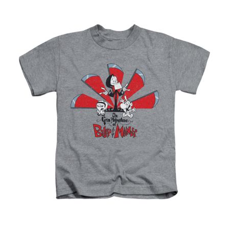 The Grim Adventures Of Billy & Mandy Shirt Kids Grim Adventures Athletic Heather Youth Tee T-Shirt