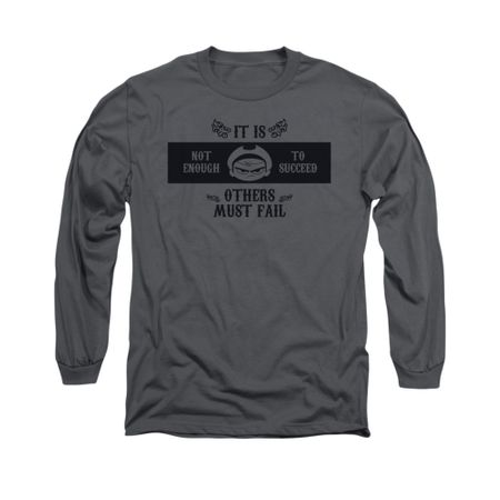 The Grim Adventures Of Billy & Mandy Shirt Long Sleeve Others Must Fail Charcoal Tee T-Shirt