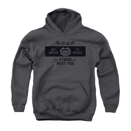 The Grim Adventures Of Billy & Mandy Youth Hoodie Others Must Fail Charcoal Kids Hoody