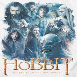 The Hobbit Battle Of The Five Armies Main Characters Shirts