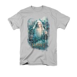 The Hobbit Battle Of The Five Armies Shirt Gandalf's Army Adult Silver Tee T-Shirt