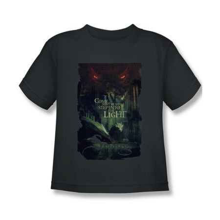 The Hobbit Battle Of The Five Armies Shirt Kids Taunt Charcoal Youth Tee T-Shirt