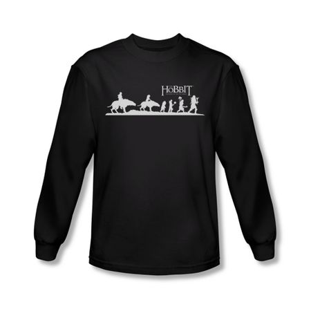 The Hobbit Battle Of The Five Armies Shirt Orc Company Long Sleeve Black Tee T-Shirt