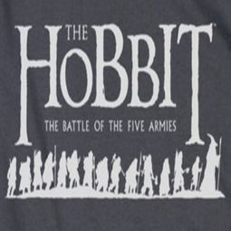 The Hobbit Battle Of The Five Armies Walking Logo Shirts