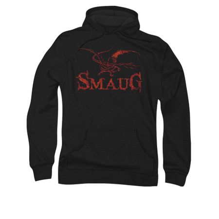The Hobbit Desolation Of Smaug Hoodie Sweatshirt Dragon Black Adult Hoody Sweat Shirt