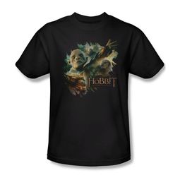 The Hobbit Desolation Of Smaug Shirt Baddies Adult Black Tee T-Shirt The Hobbit Desolation Of Smaug Shirt Baddies Adult Black Tee T-Shirt