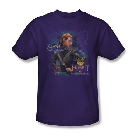The Hobbit Desolation Of Smaug Shirt Daughter Adult Purple Tee T-Shirt