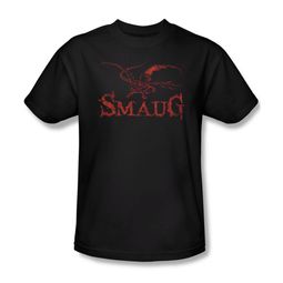 The Hobbit Desolation Of Smaug Shirt Dragon Adult Black Tee T-Shirt The Hobbit Desolation Of Smaug Shirt Dragon Adult Black Tee T-Shirt
