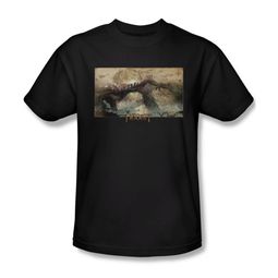 The Hobbit Desolation Of Smaug Shirt Epic Journey Adult Black Tee T-Shirt The Hobbit Desolation Of Smaug Shirt Epic Journey Adult Black Tee T-Shirt