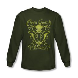 The Hobbit Desolation Of Smaug Shirt Guards Of Mirkwood Long Sleeve Green Tee T-Shirt The Hobbit Desolation Of Smaug Shirt Guards Of Mirkwood Long Sleeve Green Tee T-Shirt